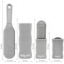 WELLTED 2021 Updated Pet Hair Remover Brush - Lint Brush - Fur Remover - Fur & Lint Removal - Dog & Cat Hair Remover - Double-Sided Brush with Self-Cleaning Base - for Furniture Clothing Car Seat
