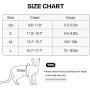 Glorisun Breathable Harness for Pet, Adjustable No Pull Harness for Dog & Cat, Dog Vest with 2 Leash Clips