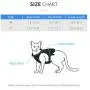 Cat Harness and Leash for Walking, Outdoor Escape Proof Pet Vest for Cats, Small Dogs and Rabbit, Comfortable Breathable Soft Mesh with Bright Reflective Straps, Easy Adjustable Neck and Chest Size Cat Harness and Leash for Walking, Outdoor Escape Proof Pet Vest for Cats, Small Dogs and Rabbit, Comfortable Breathable Soft Mesh with Bright Reflective Straps, Easy Adjustable Neck and Chest Size