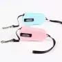 Tool Parts Small Size Pet Retractable Pet Dog Cat Leash Lead 2.4m Belt Toy Dog Collar Leash Automatic Flexi Teddy Bear Belt Leash - (Color: Pink)