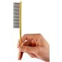 Smith Chu Professional Fine Tooth Pin Tail Comb for Dogs Cats - Aluminium Ally Anti Static Hair Trimmer Combs - Pet Dog Grooming Teasing Comb for Dog Groomers
