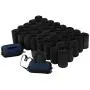 Morcte 100% Biodegradable Dog Waste Bags, 1000 Strong Poop Bags, 40 Rolls, Black