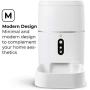 Home Zone Pet Automatic Feeder - Smart Wireless Pet Feeder for Small Dogs and Cats, 6L