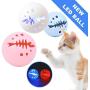 nobrand Moving Fish Ball cat Toys Cat Ball Toys, 3 Pack Cat Dog Bell Ball Moves Toy with Flash Light Cat Catnip Dog LED Ball Cat Scratching Toys Dog Rolling Ball