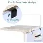 Petsfit Safety Sturdy Cat Window Perch, Natural Solid Wood and Long-haired Cushion, Without Damage, Not Fit All Windows Petsfit Safety Sturdy Cat Window Perch, Natural Solid Wood and Long-haired Cushion, Without Damage, Not Fit All Windows