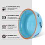 Y YHY Cat Food Dishes, Raised Cat Bowls Ceramic, Elevated Cat Bowls for Food and Water, Pet Bowls for Cats and Dogs, Anti Vomiting, Whisker Fatigue, Dishwasher Safe, 12 Ounces