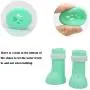 N/W Silicone Cat Nail Covers Caps, Anti-Scratch Cat Claw Covers, Adjustable Cat Nail Caps Cat Paw Protector, Pet Scratching Restraint Booties Kitten Cat Shoes for Home Bathing, Shaving Checking