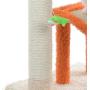 Aeromark Armarkat Model X2101 Two-Level Premium Cat Tree, Beige/Orange