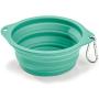Ruff Products BarkBowl (Tiffany Blue, 800ml) - Collapsible Dog Bowl