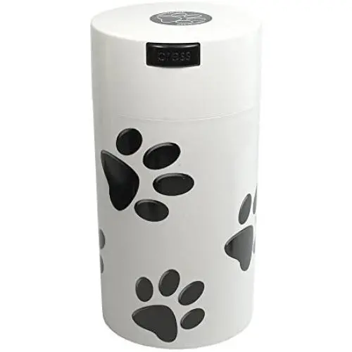Pawvac 12 Ounce Vacuum Sealed Pet Food Storage Container Pawvac 12 Ounce Vacuum Sealed Pet Food Storage Container