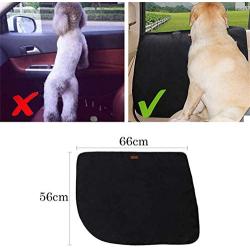 DogLemi 2 Pcs Car Door Protector for Dogs, Anti-Scratch Dog Car Door Cover, Waterproof Oxford Vehicle Door Guards for Cars SUV Pet Travel Gray (1 for Each Side)