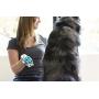 PetWell Massaging Groomer De-Shedding Brush for All Size Pets (Dogs, Cats) with Short or Long Hair