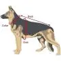 Dogline Vest Harness for Dogs and 2 Removable Adopt Me Patches, Small/18 to 25'', Green