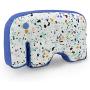Now House for Pets by Jonathan Adler Canvas Terrazzo Giraffe Chew Toy