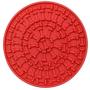 Panker Dog Lick Mat,Durable Silicone Dog Licking Pad Distract Dog for Easy Shower Bath Grooming, Puzzle Lick Mat Slow Feeder with 37 Super Suction Cups - Easy to Suck On The Wall