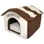 Portable Indoor Pet House, Best Supplies, Cream