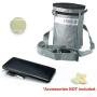 uxcell Dog Treat Training Pouch Terylene Waist Bag with Adjustable Straps, Built-in Poop Bag Dispense Design Easily Carries Pet Toys Grey