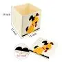 Mogoko Foldable Dog Cat Toys Storage Basket, Fabric Pet Toy Organizer Bin Mogoko Foldable Dog Cat Toys Storage Basket, Fabric Pet Toy Organizer Bin