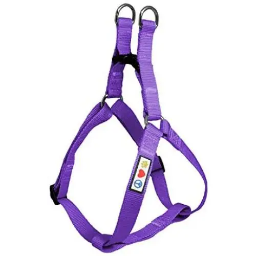 Pawtitas Pet Adjustable Solid Color Step in Puppy/Dog Harness 6 feet Matching Collar and Harness Sold Separately Pawtitas Pet Adjustable Solid Color Step in Puppy/Dog Harness 6 feet Matching Collar and Harness Sold Separately