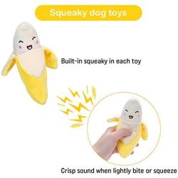 Dono Squeaky Plush Dog Toys-Pet Pack for Puppy Cute Toys Small Stuffed Puppy Chew Interactive Doggie Toys 13 Pack Tooth Grinding & Training Pet Toy Supplies for Medium to Small Dogs