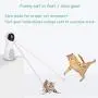 1PC LED Automatic Pet Toy Automatic Cat Toys Intelligent Automatic Cat Sports Training Fun Rotating Toy Multi-Angle USB Battery Dual-Use Cat Partner Toy 1PC LED Automatic Pet Toy Automatic Cat Toys Intelligent Automatic Cat Sports Training Fun Rotating Toy Multi-Angle USB Battery Dual-Use Cat Partner Toy