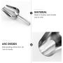 POPETPOP Dog Food Scoop Stainless Steel Pet Food Shovel Practical Durable Pet Feeding Spoon Pet Food Feeding Accessories for Home Pet Food