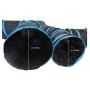 Feline Ruff Premium 3 Way Cat Tunnel. Extra Large 12 Inch Diameter and Extra Long. A Big Collapsible Play Toy. Wide Pet Tunnel Tube for Other Pets Too!