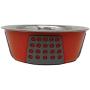 SPOT Ethical Pets 58522 Tribeca Dog Bowl, Red, 55 oz