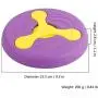 Miwaimao Dog Toy Frisbee - Dog Toys Flying Discs, Interactive Outdoor Dog Toys Frisbees Indestructible, Various Ways to Play, with Detachable Boomerang, 2 Pcs Miwaimao Dog Toy Frisbee - Dog Toys Flying Discs, Interactive Outdoor Dog Toys Frisbees Indestructible, Various Ways to Play, with Detachable Boomerang, 2 Pcs