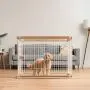 IRIS USA 589735 OPP-1280 Wire Open Pet Pen, Large, White IRIS USA 589735 OPP-1280 Wire Open Pet Pen, Large, White