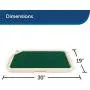 PetSafe Piddle Place Indoor/Outdoor Dog Potty, Alternative to Puppy Pads, Indoor Restroom for Dogs