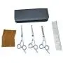 Sonnyridge Professional Grade Stainless Steel Grooming Scissors for Dogs or Cats - Grooming Scissors Kit Includes Staight, Curved, Thinning Scissors with Comb and a 3 Grinding Port Nail Filer Sonnyridge Professional Grade Stainless Steel Grooming Scissors for Dogs or Cats - Grooming Scissors Kit Includes Staight, Curved, Thinning Scissors with Comb and a 3 Grinding Port Nail Filer