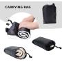 CASTELBELBO dog sling for large dogs hind leg support, dog harness small breed, portable dog lift (Black)
