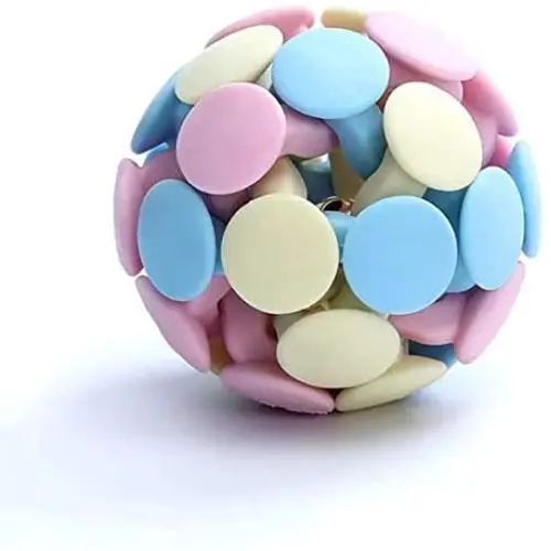 Interactive Cat Balls with Bell, MUZIEBA Cat Toy Ball, Durable Dog Chew Toys Balls for Small Dogs and Cat, Teeth Cleaning Rubber Balls Cat Teething Toys(Dia. 6.3cm) Interactive Cat Balls with Bell, MUZIEBA Cat Toy Ball, Durable Dog Chew Toys Balls for Small Dogs and Cat, Teeth Cleaning Rubber Balls Cat Teething Toys(Dia. 6.3cm)