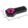Cat Catch Toy Interactive LED Light Pointer Cat Toys Paw Style Training Scratching Tool Red Pot, Present a Cat Collar