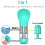 JUILE YUAN Dog Water Bottle for Walking, Portable 3 in 1 Pet Travel Water Drinking Cup with Poop Bags Dispenser and Poop Scoop, Outdoor Hiking, Travel for Puppy, Cats, and Other Small Animals