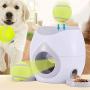 ShiLei Pet Interactive Toy Tennis Tossing Machine, Automatic Feeding, Reward Good Behavior, Keep Healthy, Prevent Obesity, Safe and Durable