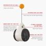 Interactive Cat Toys Ball, MVRYCE Cat Toys for Indoor Cats with Catnip Ball Balanced Cat Chasing Toy Cat Swing Toys Kitten Cat Puzzle Toys Pet Toy Ball for Cat Playing Exercise Training