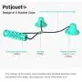 pet jouet Dog Chew Toys with Double Suction Cup, Dog Toys for Aggressive Chewers, Dog Molar Bite Toy, Interactive Ropes Toy for Dog Teeth Cleaning, Tug of War, Puppy Dog Trainng, Kill Boring Time.