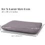 Comfort & Relax Shredded Memory Foam Waterproof Pet Bed for Extra Large Dogs Over 70bls