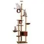 Medium Cat Tree, 102 inches Cat Tower Condo, Multi-Level Kittens Activity Center, Scratching Posts, Pet Furniture with Hammock and Tunnel Medium Cat Tree, 102 inches Cat Tower Condo, Multi-Level Kittens Activity Center, Scratching Posts, Pet Furniture with Hammock and Tunnel