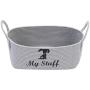 Geyecete Dog Dog Toy Basket Storage Cotton Rope Storage Basket Pet/Doy Toy Box Dog Storage Basket Basket Dog Toy Storage Basket-Dog
