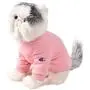 BinetGo Dog Sweatshirt Pet Clothes Cotton Knitted Winter Warm Soft Sweatshirt for Puppy Small Medium Dogs Sweater with Velvet Lining and Eye Embroidery (L, Pink) BinetGo Dog Sweatshirt Pet Clothes Cotton Knitted Winter Warm Soft Sweatshirt for Puppy Small Medium Dogs Sweater with Velvet Lining and Eye Embroidery (L, Pink)