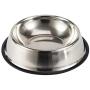 Petworld Paragon Stainless Steel Dog Bowl with Noise Reduction Non-Slip Rubber Base & Solid Durable Easy-Cleaning Anti-Rust Water and Food Feeder for Dogs and Cats