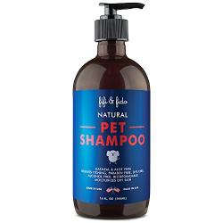 Fifi and Fido Natural Pet Shampoo 16 ounces.