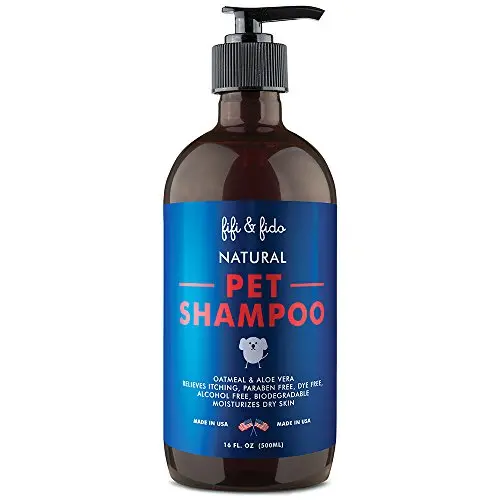 Fifi and Fido Natural Pet Shampoo 16 ounces. Fifi and Fido Natural Pet Shampoo 16 ounces.
