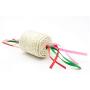 Pet Cat Funny Toy Cat Sisal Molar Toy Pet Kitten Chew Play Toy Durable Cats Scratching Training Toys Interactive Teeth Cleaning 1PC