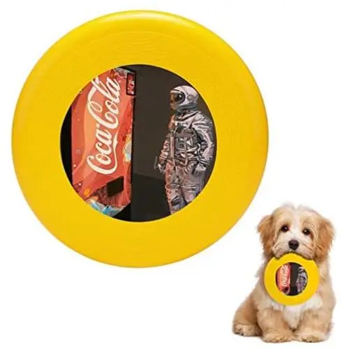 Pet Frisbee Flying Disc Dog Toy - Multifunction 2 The Coke Machine Scott Listfield Pet Frisbee Flying Disc Dog Toy - Multifunction 2 The Coke Machine Scott Listfield