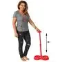 ARAD No More Bending Dual Pet Bowl – Perfect Food Station for Those with Limited Mobility - No More Bending or Kneeling When it’s Time to Feed Your Beloved Furry Best Friend (Red) by