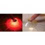 Nite Ize Flashflight LED Dog Discuit - Best Dog Flying Disc For All Hours of Play - With Long-Lasting LED Light, 1-Pack Multi-Colored Disc-O (FFDD-07-R8)
